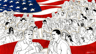 romney vs. obama  / icrates